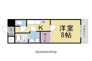 メゾン・ビロング【4階】の間取り