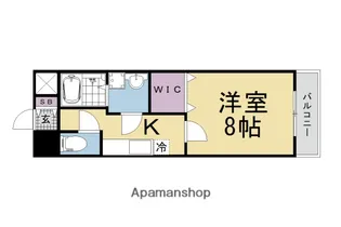 メゾン・ビロング【5階】の間取り