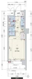 プレサンス京都修学院【2階】の間取り