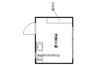 ハイツ橋野【202号室】の間取り