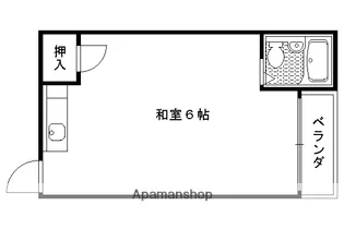 大文字ハイツ【21号室】の間取り