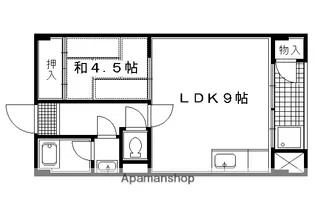 ヴィラ岡崎【316号室】の間取り