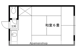 シオン荘【102号室】の間取り