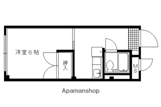 ジュンヒルマンション【303号室】の間取り