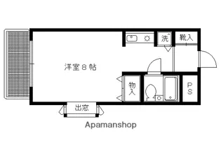 洛北アーバンコート【305号室】の間取り