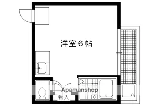 リップル【202号室】の間取り