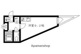 サンプラザ三越【301号室】の間取り