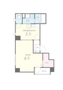 エクセレント鳳珠【301号室】の間取り
