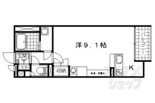 ミランダグランエスポワール【101号室】の間取り