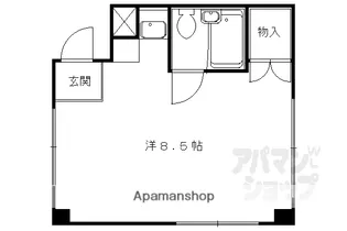 AVANZARE北花山【302号室】の間取り
