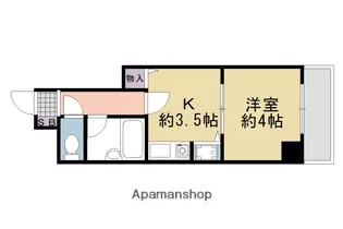 ライオンズマンション五条大宮第2【204号室】の間取り