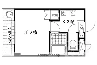 リバティ92【102号室】の間取り