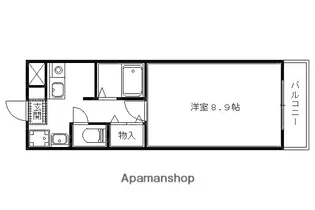 ディアコート大宅【306号室】の間取り