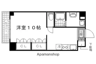 モコビル【7E号室】の間取り