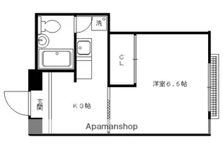メゾンユーコーク【301号室】の間取り