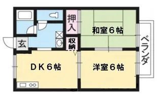 インパルス21【103号室号室】の間取り