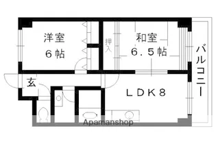 サンモール松本【210号室】の間取り