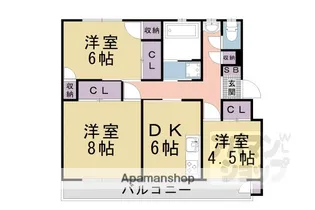 YHC大宅【402号室】の間取り