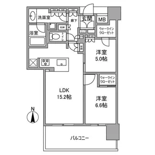 プレミスト大津ステーションレジデンス【10階】の間取り