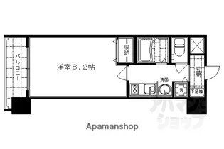 ネクステージ【513号室】の間取り