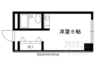 文華堂マンション【403写無号室】の間取り