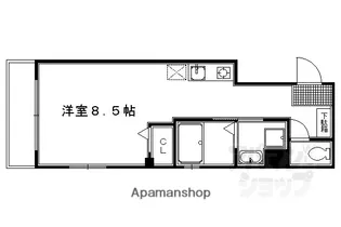 グランディール烏丸【401号室】の間取り
