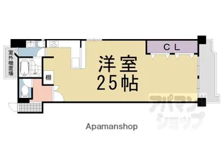 藤和シティコープ四条西洞院【304号室】の間取り