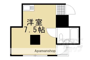 カーサデ河原町【501号室】の間取り