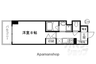 WILL21烏丸御池【1103号室】の間取り