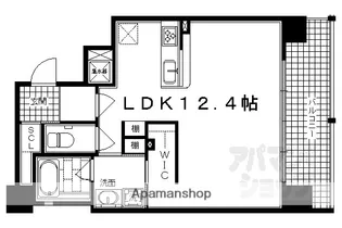 IL ROSSO堀川六角【1002号室】の間取り
