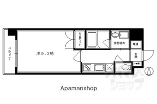 ボナレテラ吉文字【306号室】の間取り