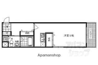 SHICATA ONZE BLDG【903号室】の間取り