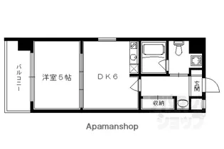 GーSTAGE京都油小路【202号室】の間取り