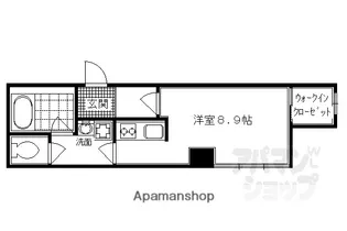 セントエルモ三条【402号室】の間取り