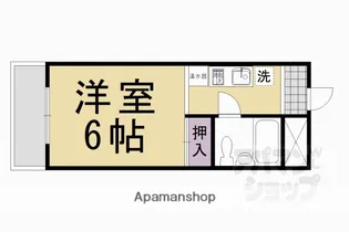 コーポグランブルー【3D号室】の間取り