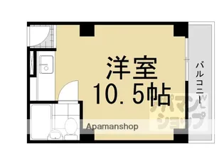 グリーンランド大津【501号室】の間取り