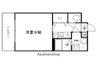 グランドプレア【403号室】の間取り