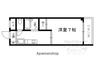MARRY京都祇園【202号室】の間取り