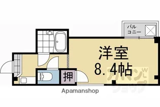 メゾン・ド・リーブルII【2-A号室】の間取り