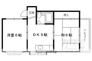 エクセレント小川【502号室】の間取り