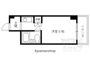 メゾン ル レヴェ【407号室】の間取り