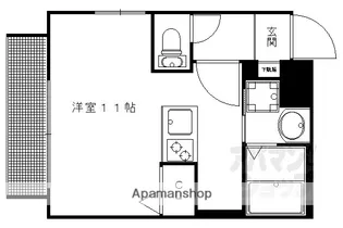 ジェンティーレ【503号室】の間取り