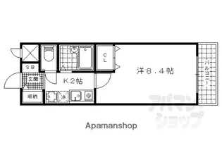 KYOマンション【308号室】の間取り