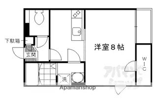 レオネクストクール ド イリス【1階】の間取り