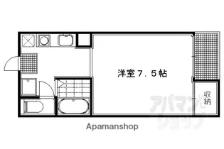 サンハイネス【101号室】の間取り