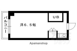 サンナイス浜大津【302号室】の間取り