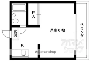 MAISON京都にじょう【403号室】の間取り