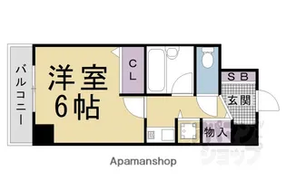 ライオンズマンション東山壱番館【405号室】の間取り