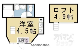 ウィルヴィレッジ一里山【12号室】の間取り