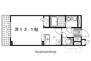 ブリリアント テラス【306号室】の間取り